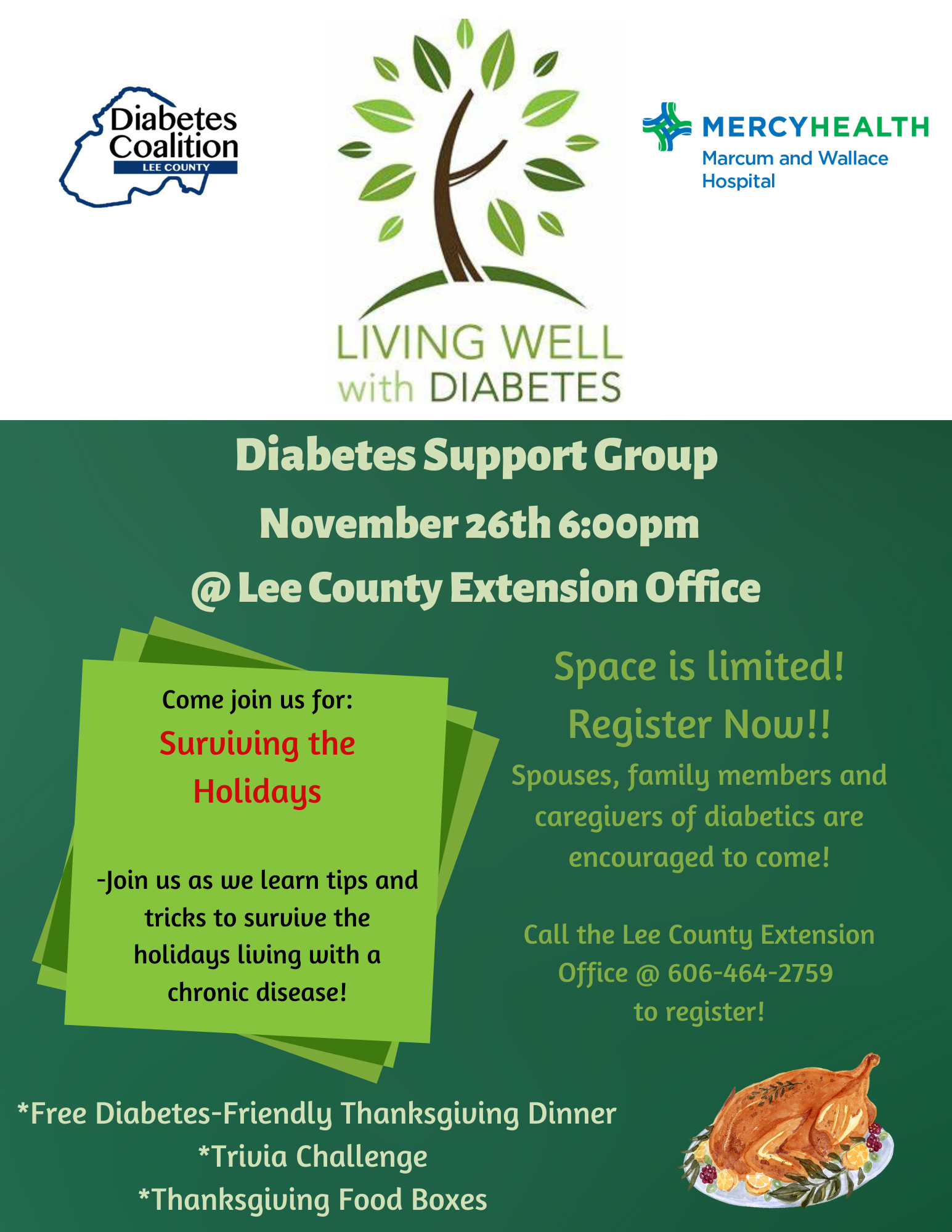 Diabetes support group Nov 2024